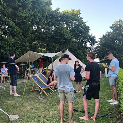 Camping CAP OUEST, lanvéoc, bretagne